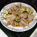 nana_tenjo's cooksnap of when they made 豚肉の味ぽんはちみつ炒め.