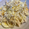 yu228's cooksnap of when they made バター風味の大根とささみのサラダ☆.