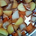 鶏皮坊主's cooksnap of when they made 鶏手羽中＆野菜ごろごろ♪甘辛煮☆圧力鍋.
