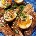 TeaChan214's cooksnap of when they made 手羽元と卵のこってり黒酢煮【作り置き】.