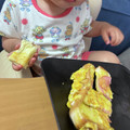 リリヰ's cooksnap of when they made 簡単卵チーズトースト♪朝食♪一歳〜.