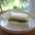 みるく茶's cooksnap of when they made レタスたっぷりサンドイッチ.