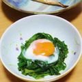 生誕１９７３年独身男's cooksnap of when they made ニラお浸し.