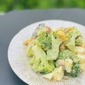 西＊絵子's cooksnap of when they made サバ缶ブロッコリーとゆで卵の粒マスサラダ.