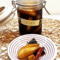 horseland's cooksnap of when they made やみつき 甘くない らっきょう 醤油漬け.