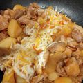 miico31's cooksnap of when they made 甘め味付け子供も一緒に♡チーズタッカルビ.