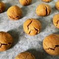 めがね金魚's cooksnap of when they made サラダ油できなこのスノーボール*:｡☆.