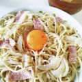 クックE662AA☆'s cooksnap of when they made 簡単カルボナーラ.