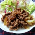 花時計咲いた's cooksnap of when they made 牛肉の源たれ炒め.