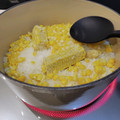 ゆりっﾍﾟ's cooksnap of when they made お鍋で炊ける！とうもろこしごはん.
