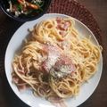 ふか谷's cooksnap of when they made 簡単▶極旨濃厚リッチ◀滑らかカルボナーラ.
