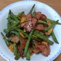 みぃくんのママ's cooksnap of when they made インゲンとベーコンの卵炒め.