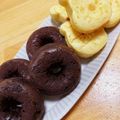 shibaaaa's cooksnap of when they made 揚げないココアとプレーンのドーナツ.