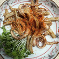 kぴぴ's cooksnap of when they made 簡単！炒めるだけ！の　いかマヨ☆.