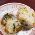 のぶまつ's cooksnap of when they made 爽やか~シンプル梅と大葉おにぎり.