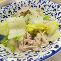 YU-ZEN's cooksnap of when they made ＊簡単！豚肉と白菜の塩バター煮＊.