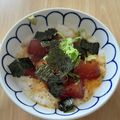 ようぷりん's cooksnap of when they made マグロづけ山かけ丼.