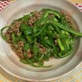 るい☆ゆい's cooksnap of when they made ひき肉で節約♪チンジャオロース.