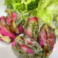 mcapちゅん's cooksnap of when they made かまぼこチーズの磯辺揚げ(風)♪.