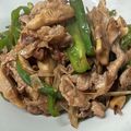 K0A9O0R8U♪'s cooksnap of when they made 豚肉で♪青椒肉絲（チンジャオロース）.