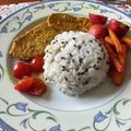 ブランディ's cooksnap of when they made ローストアマニ粒❀梅干しの炊き込みご飯❀.