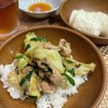 ちょこまなな＊°'s cooksnap of when they made 豚こまとキャベツとニラのスタミナ炒め☆.
