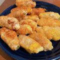 canomayu's cooksnap of when they made 薄切り豚ロースで！ポパイチーズ棒カツ.