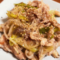 伊達こまち's cooksnap of when they made 節約簡単☆豚こま肉ともやしのネギ塩炒め.