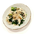 悠LOVE航's cooksnap of when they made ほうれん草とチキンのなめ茸和え.