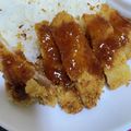 ＊ゆかまる＊'s cooksnap of when they made 油はフライパン1cm！豚ロース☆とんかつ.