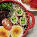 ばにらきゃらめる's cooksnap of when they made お弁当に竹輪とコーンで可愛いとりさん.