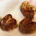 ころん♬'s cooksnap of when they made 揚げ焼きで簡単♪　ハート竹輪の磯辺揚げ♡.