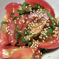 ami-rarara's cooksnap of when they made トマトの簡単さっぱり和え.
