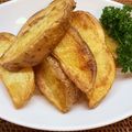 horseland's cooksnap of when they made 皮付きフライドポテト.