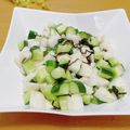 ルパンのかあさん☆彡's cooksnap of when they made 山芋＆きゅうりの塩昆布サラダ♡.