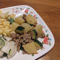 ☆ばた〜すこっち☆'s cooksnap of when they made ジャガイモとズッキーニの肉味噌バター.
