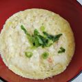 YuKαRi♡'s cooksnap of when they made レンジで簡単♪豆腐と卵で茶碗蒸し.