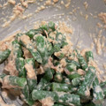 MAR1K01014's cooksnap of when they made いんげんのツナマヨごま和え.