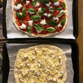 Joky's cooksnap of when they made 本格的なピッツァ★マルゲリータ♪作れます.