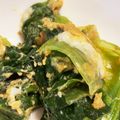 てぃえみ's cooksnap of when they made ♪レタス外葉の卵とじ♪.