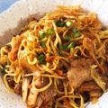 マダムスカーレット's cooksnap of when they made ピリ辛キムチ焼きそば.