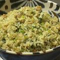 ★なみ☆'s cooksnap of when they made 小松菜とベーコンのガーリック炒飯。.