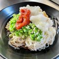 azbjbn's cooksnap of when they made たたきオクラと大根おろしのぶっかけ素麺.