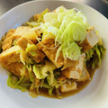 azbjbn's cooksnap of when they made キャベツと厚揚げの味噌炒め.