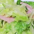 kaori238's cooksnap of when they made 止まらない！キャベツとハムのサラダ.
