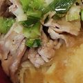 ヨシヨッシー's cooksnap of when they made 塩豚おろしぶっかけうどん.