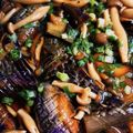 ミルクスイッチ's cooksnap of when they made なすとしめじの煮びたし～フライパンで～.
