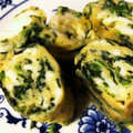Mimiromi's cooksnap of when they made 娘が大好きなほうれん草の卵焼き♪.