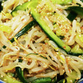 nonopeko's cooksnap of when they made 作り置き◆もやしとキュウリの簡単ナムル.