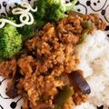 しろくお's cooksnap of when they made 【あさイチ】なすたっぷりキーマカレー.